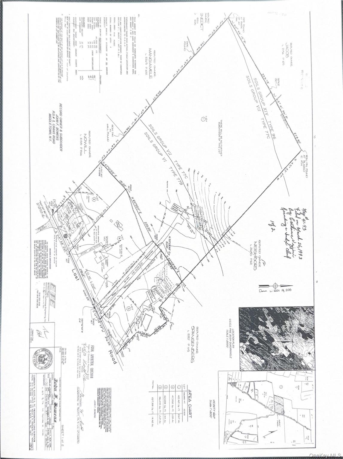 114 Last Road Middletown, NY 10941 - Photo 49 of 50 Survey showing both lots