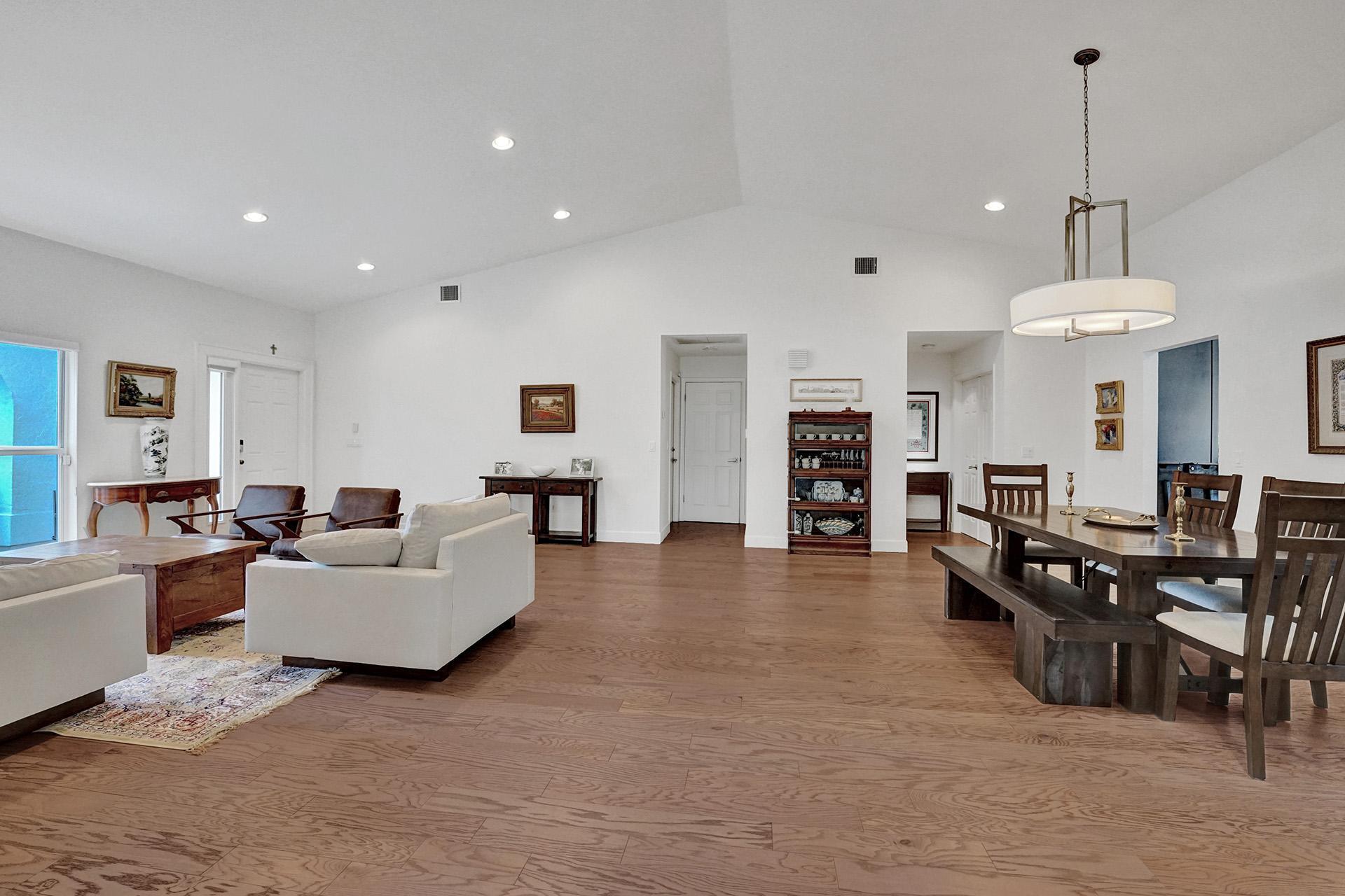 5264 Deerhurst Crescent Circle Boca Raton, FL 33486 - Photo 11 of 62 a living room with furniture and wooden floor
