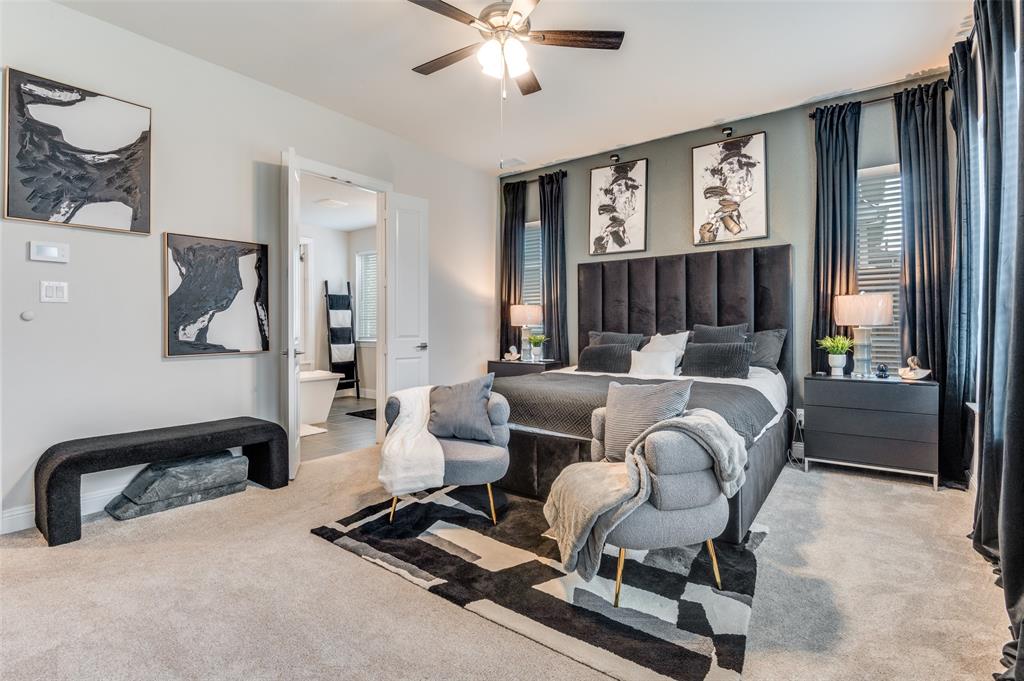 2417 Shane Drive Midlothian, TX 76065 - Photo 30 of 40 a bedroom with furniture and a window