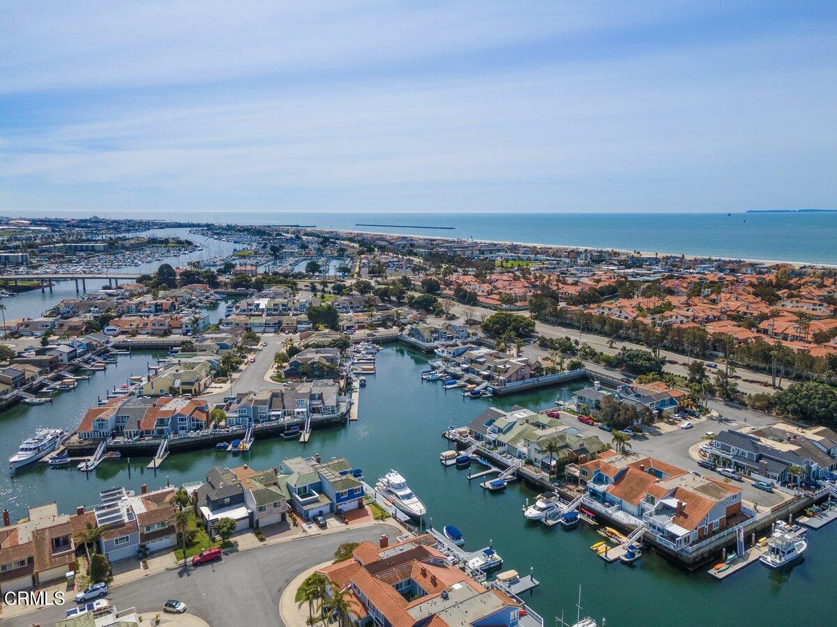 4530 Lyme Bay Oxnard, CA 93035 - Photo 42 of 46 an aerial view of a city with lots of residential buildings