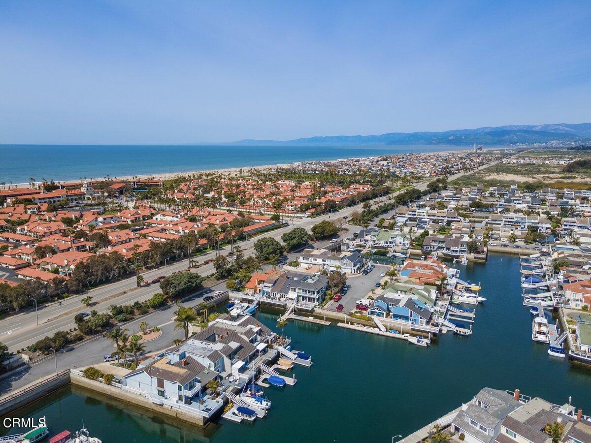 4530 Lyme Bay Oxnard, CA 93035 - Photo 43 of 46 an aerial view of a house with a ocean view