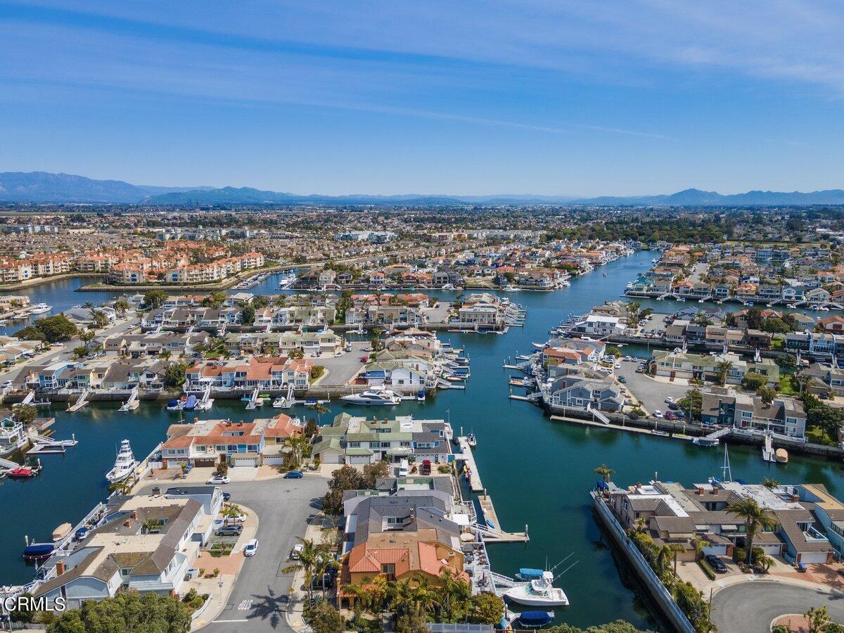 4530 Lyme Bay Oxnard, CA 93035 - Photo 45 of 46 an aerial view of a city with ocean view