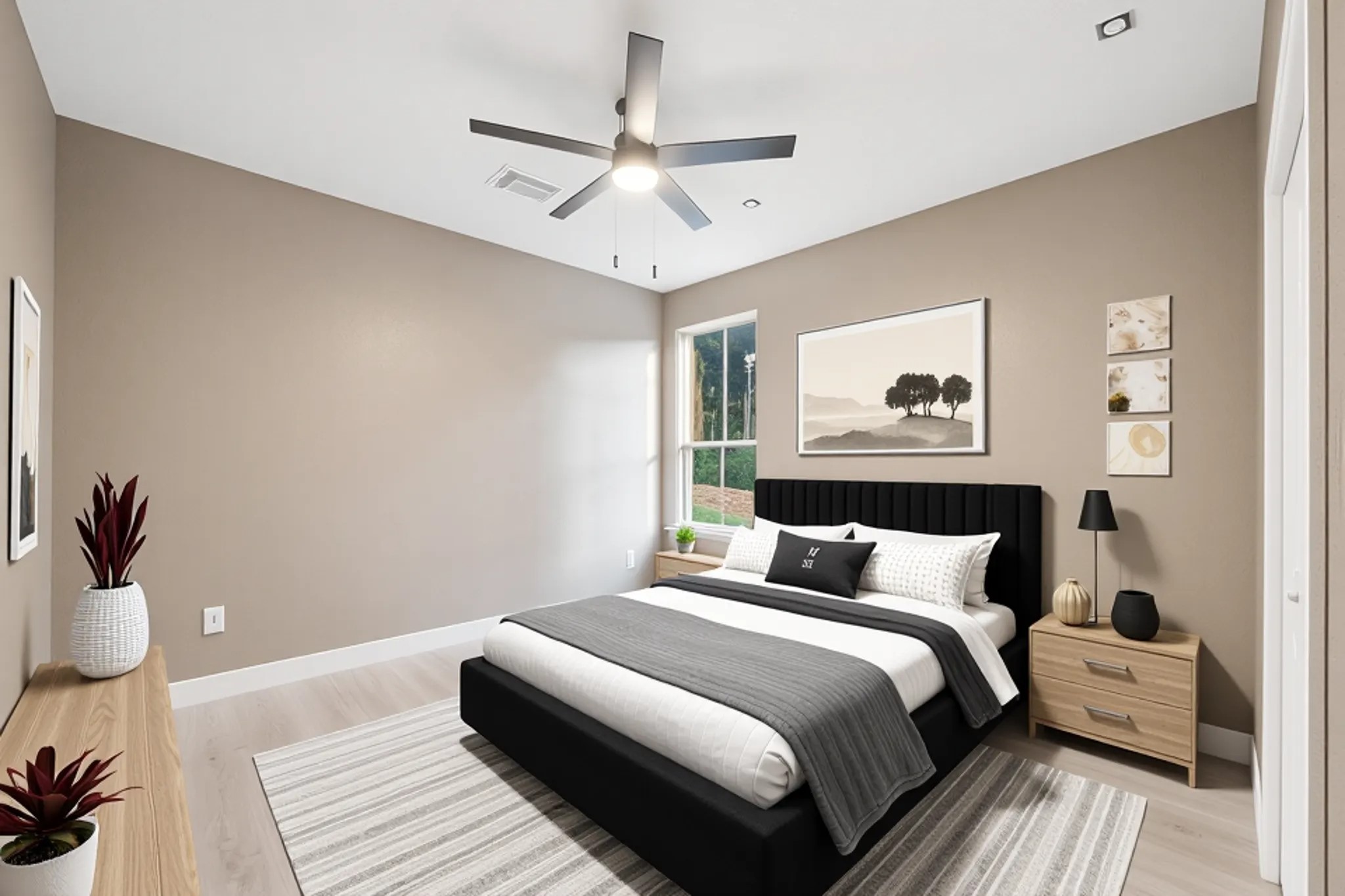 3026 Comanche Willis, TX 77378 - Photo 26 of 34 Staged Bedroom