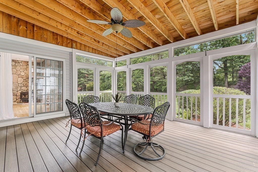 7 Cynthia Road Billerica, MA 01821 - Photo 37 of 41 a dining room with furniture wooden floor and windows