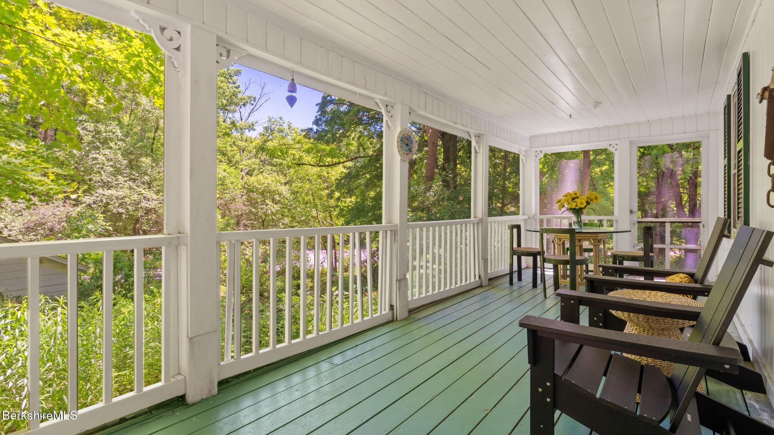 1 Pixley Hill Road Stockbridge, MA 01236 - Photo 2 of 27 Screened porch