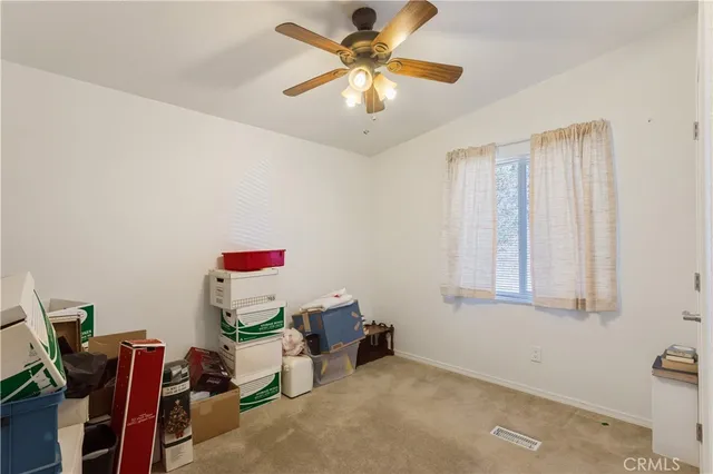 a room with furniture and a window