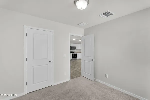a view of empty room