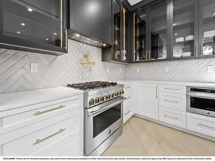 a bathroom with a double vanity sink a mirror and a bathtub