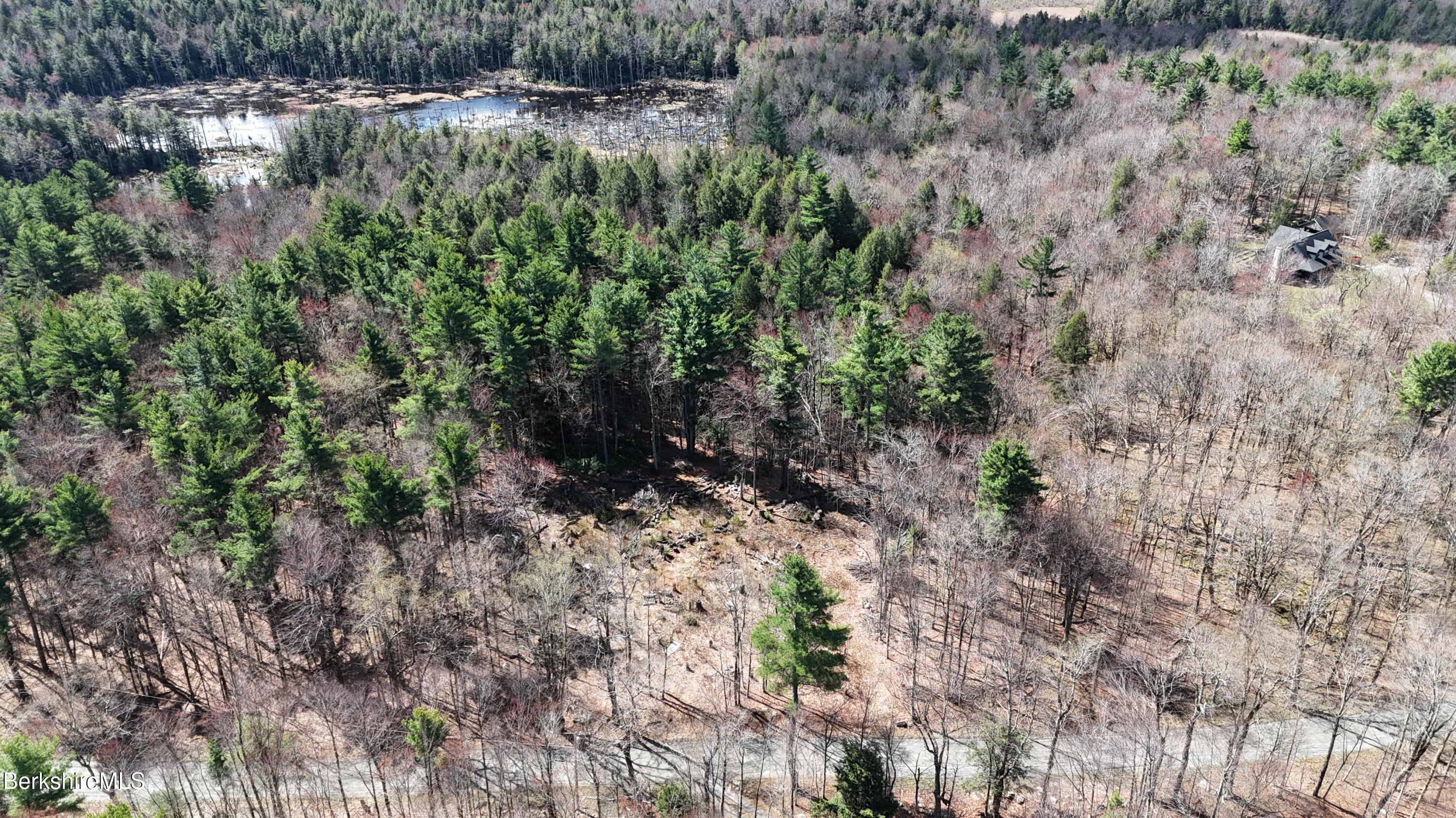 Lot 15 Dimmock Road Otis, MA 01253 - Photo 9 of 12 a view of a lake with lots of trees