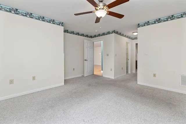 a view of a indoor garage