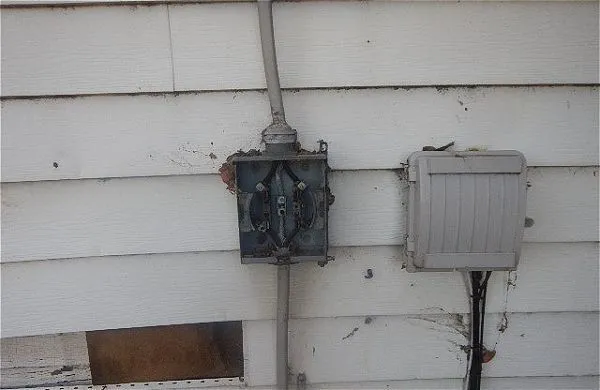 a close view of shoes stand in a kitchen
