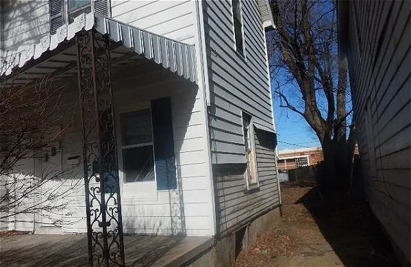 a view of a balcony