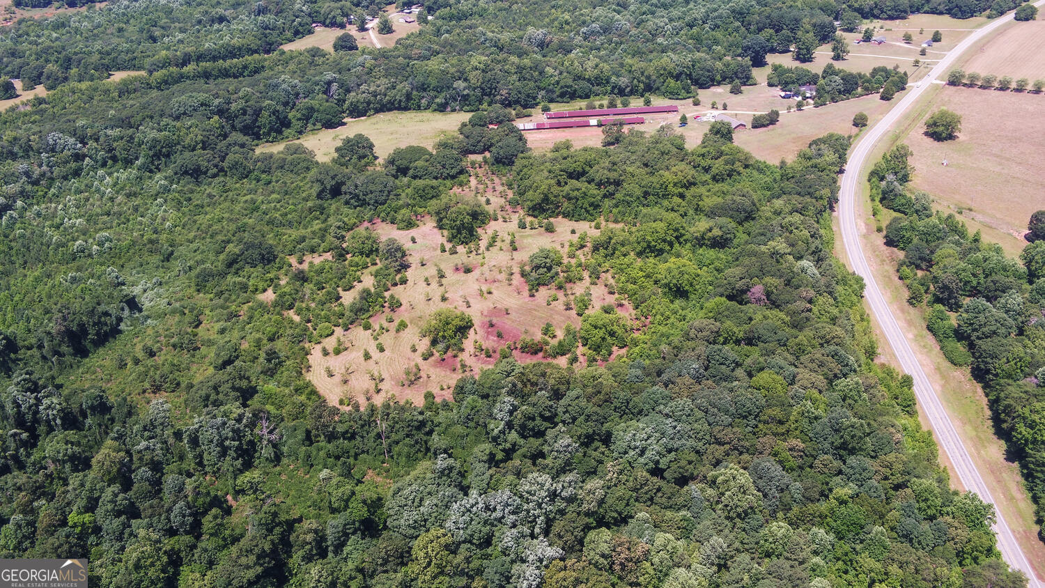 3439-tract 1 Providence Church Road Hartwell, GA 30643 - Photo 5 of 30 an aerial view of house with yard and trees