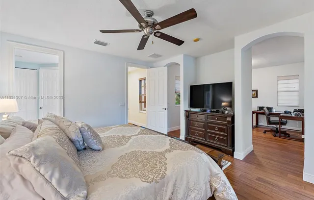 a view of balcony with furniture