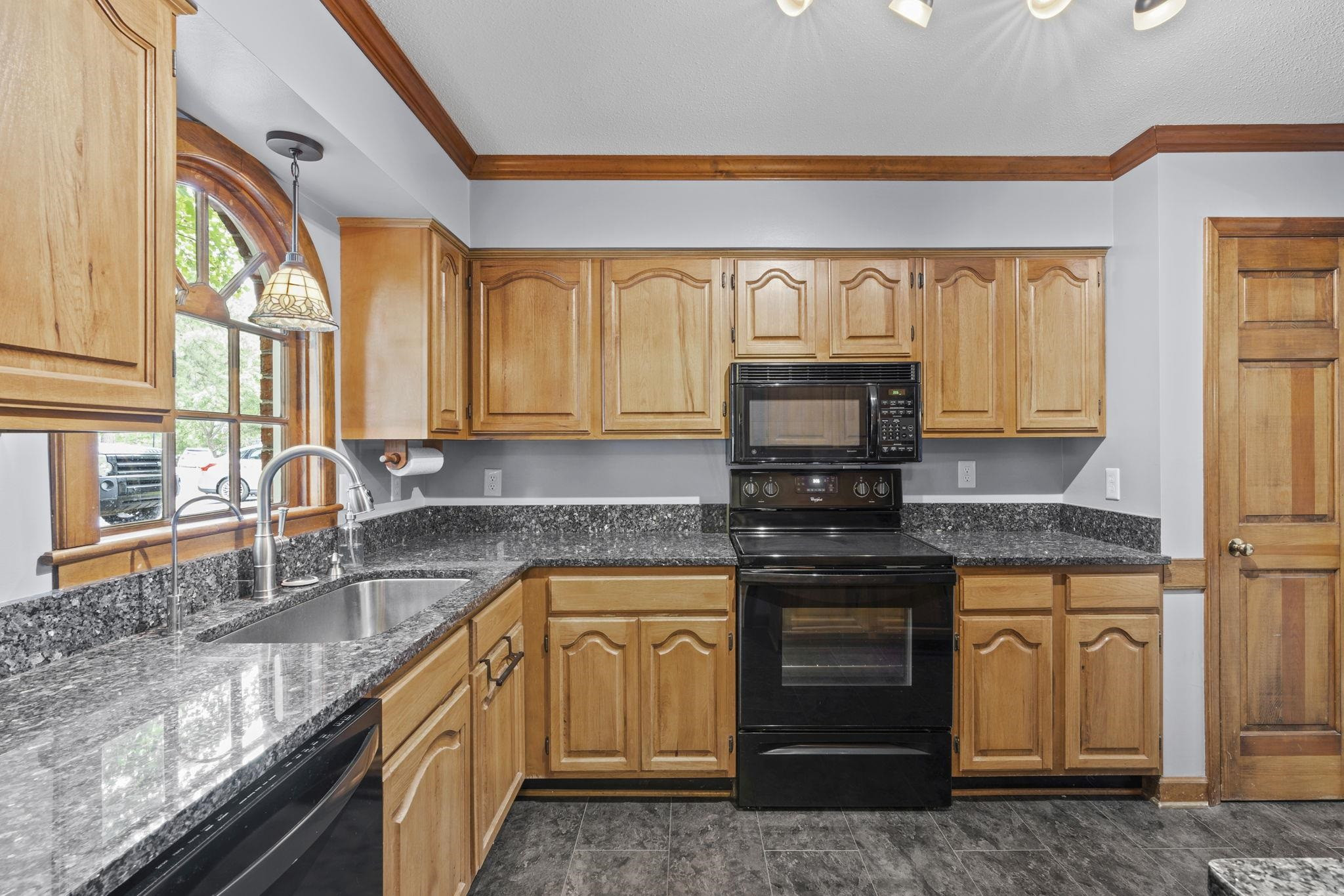 Kitchen with Updated Granite Countertops