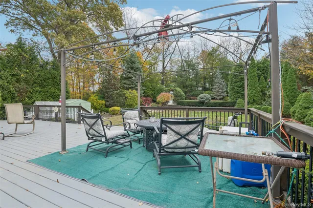 a view of chair and tables