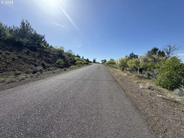 a view of a pathway with a yard