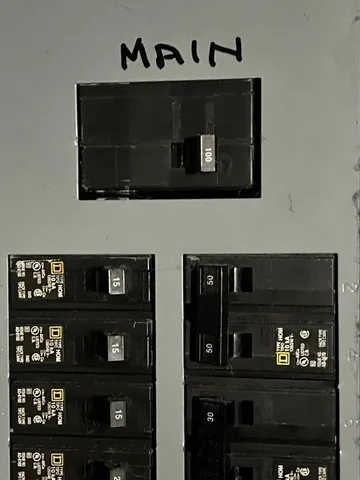 a front view of a fireplace with wooden floor