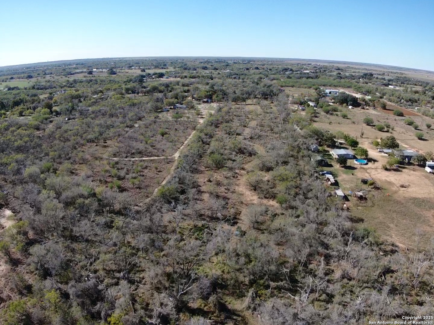 Tbd Gidley Atascosa, TX 78002 - Photo 6 of 21 an aerial view of houses with trees