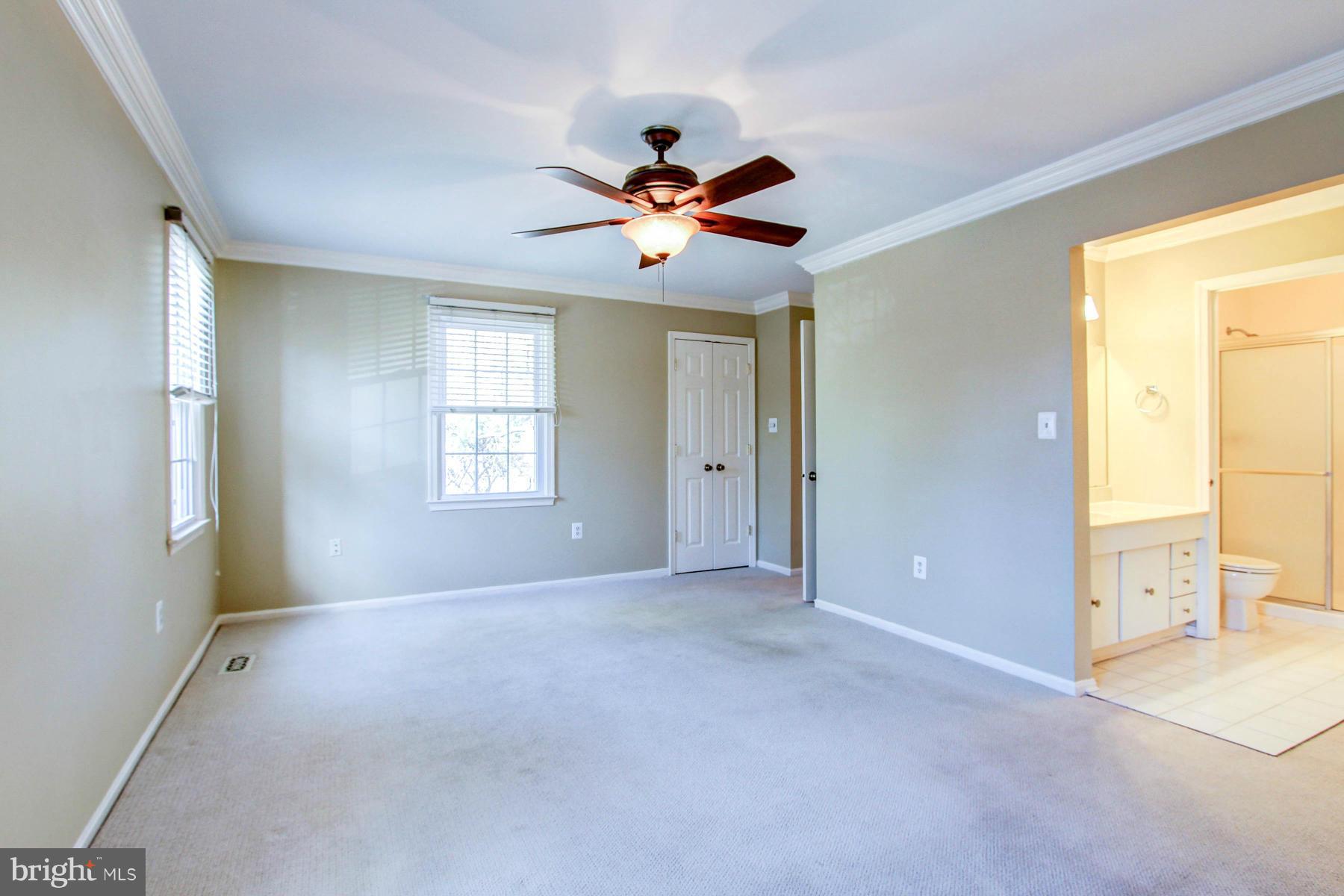 11526 Pine Cone Court Reston, VA 20191 - Photo 21 of 30 Master Bedroom with Ceiling Fan