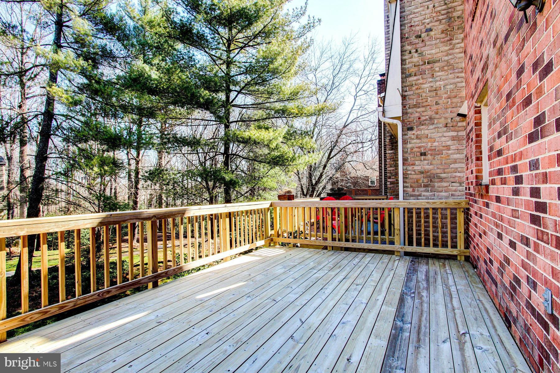 11526 Pine Cone Court Reston, VA 20191 - Photo 27 of 30 Large Deck off Main Level