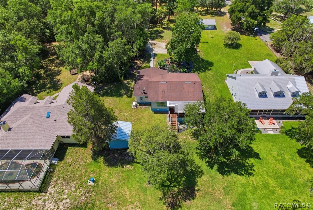 4099 West Ridge Court Dunnellon, FL 34433 - Photo 47 of 49 Aerial view of home and neighbors.