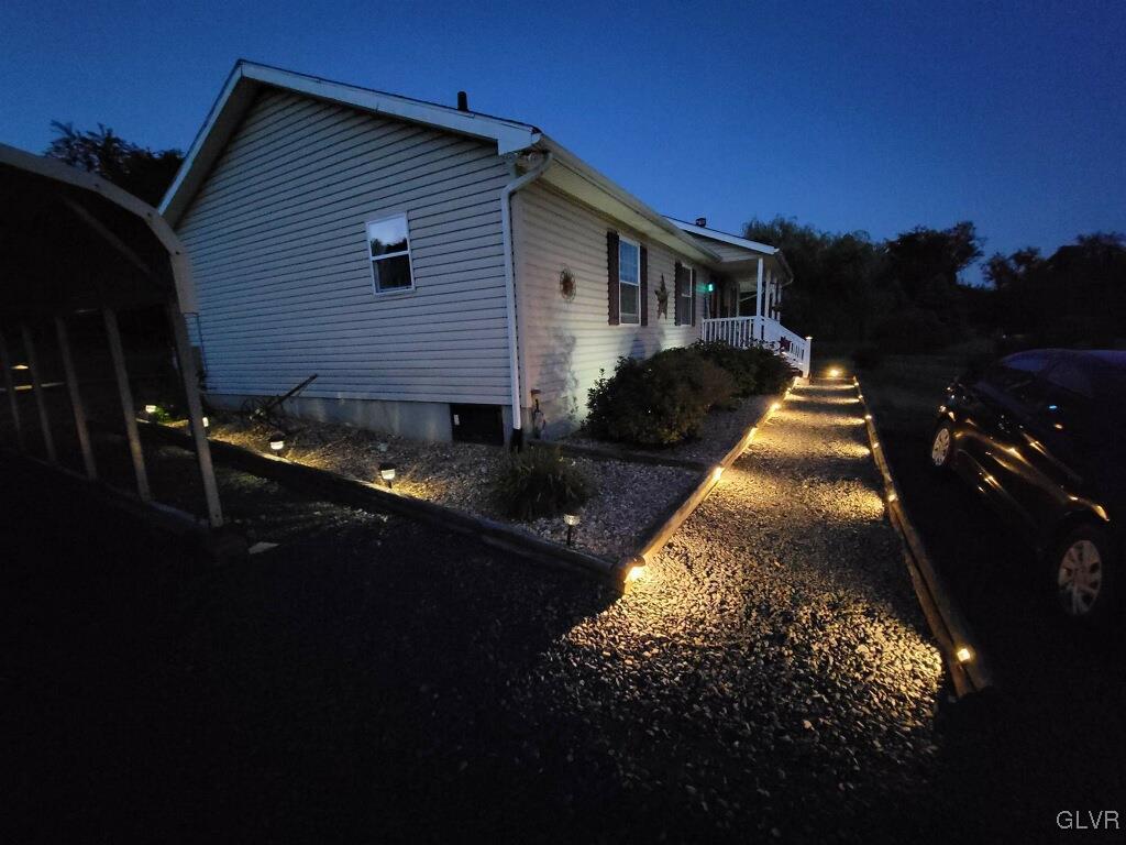 206 Church Road Kunkletown, PA 18058 - Photo 3 of 40 House and walk lighting