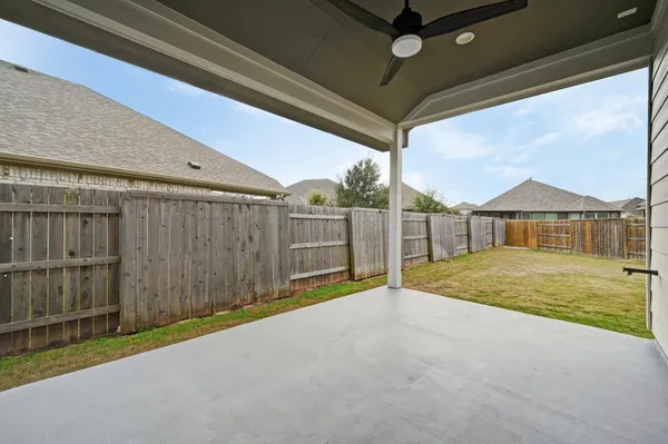 a house with a outdoor space