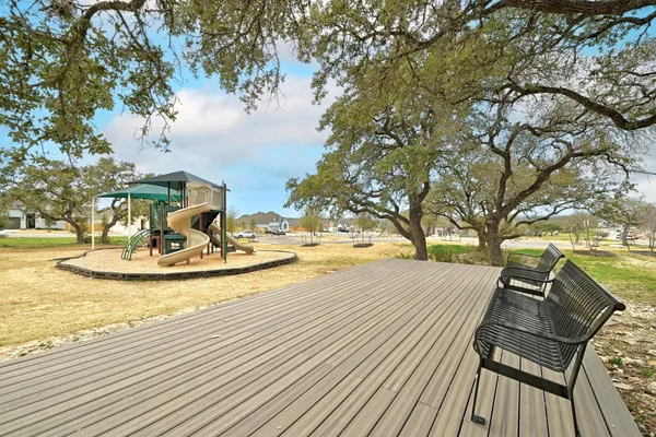 a view of a lake with houses