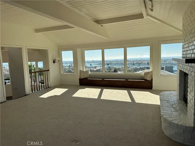 a very nice looking room with a large window