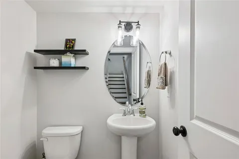 a view of a forest with trees