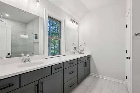 a living room with furniture gym equipment and a flat screen tv