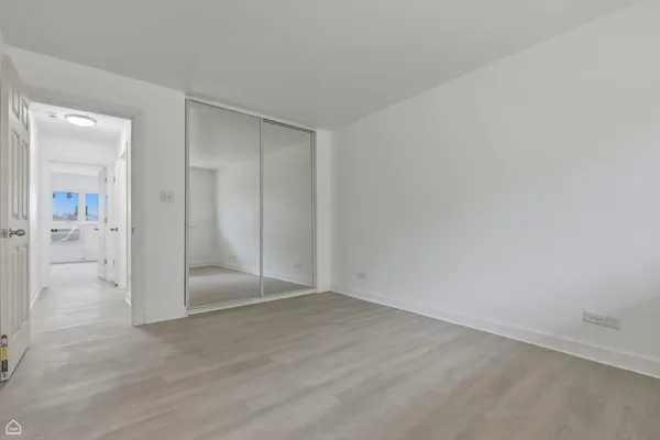 wooden floor in an empty room