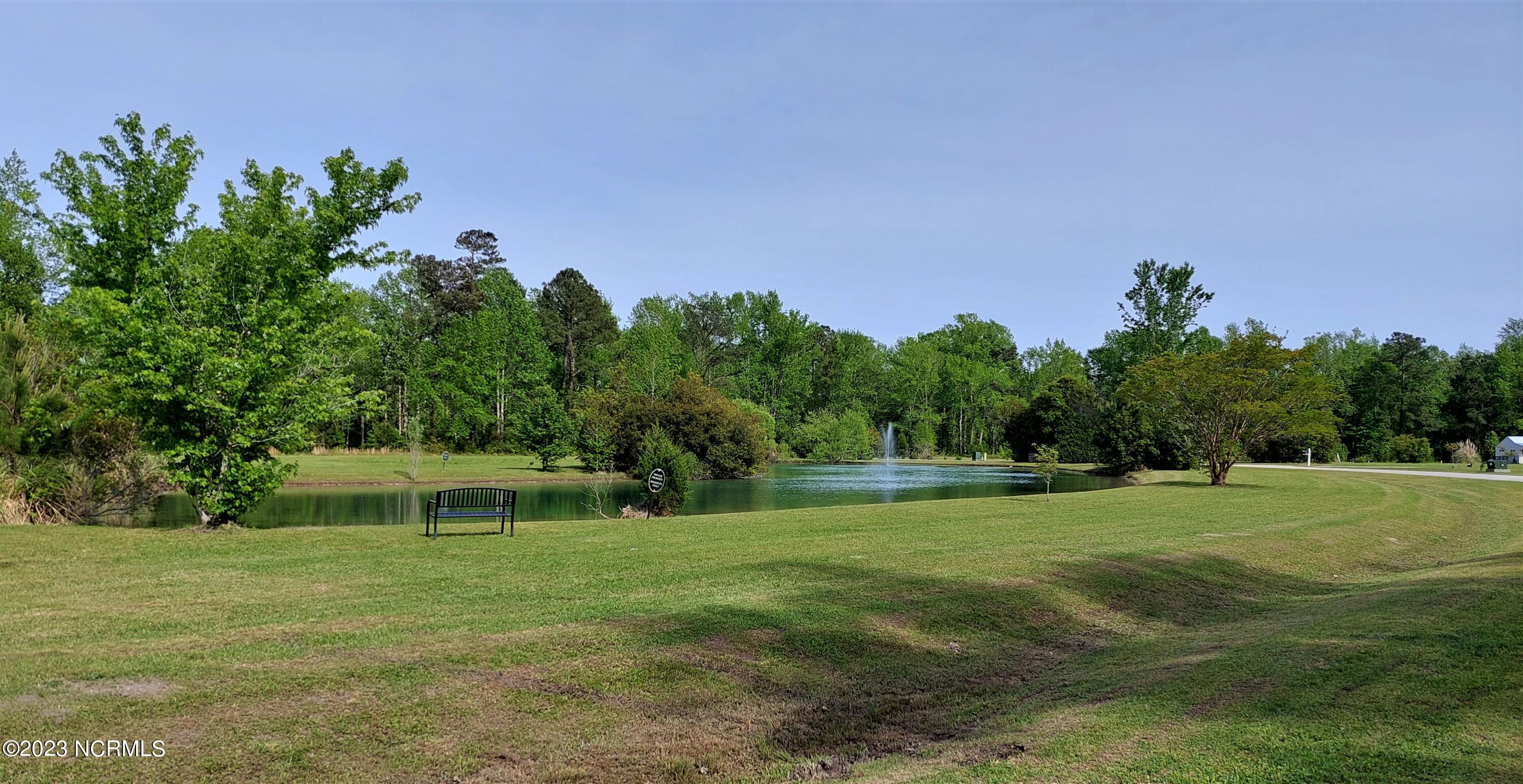 166 Baird Point Road Grantsboro, NC 28529 - Photo 4 of 39 Neighborhood Fishing Pond