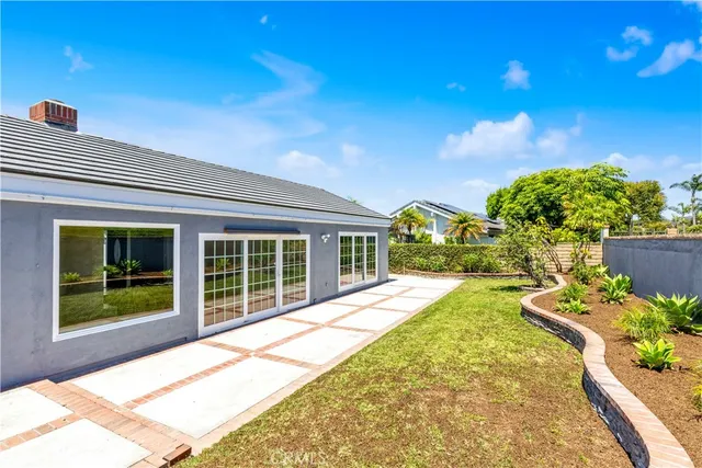 a house view with a seating space