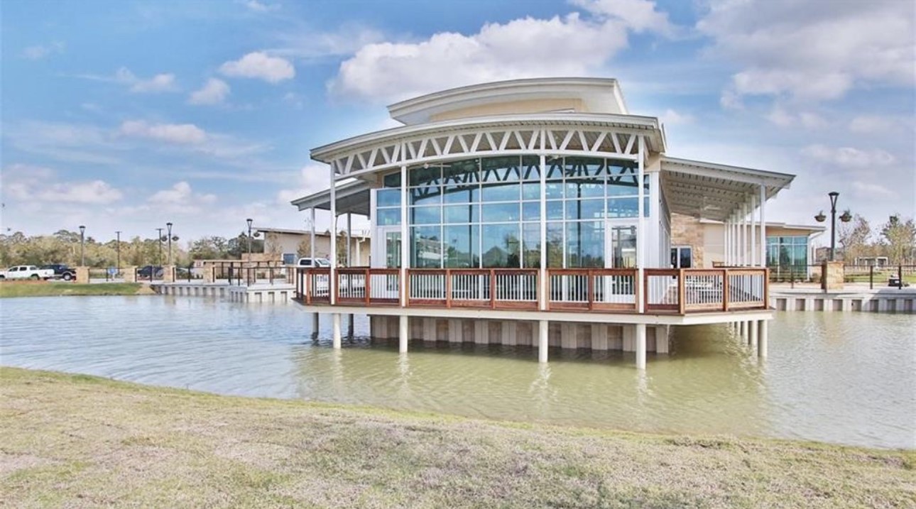4143 Champlain Way Iowa Colony, TX 77583 - Photo 20 of 28 a view of a swimming pool and outdoor space