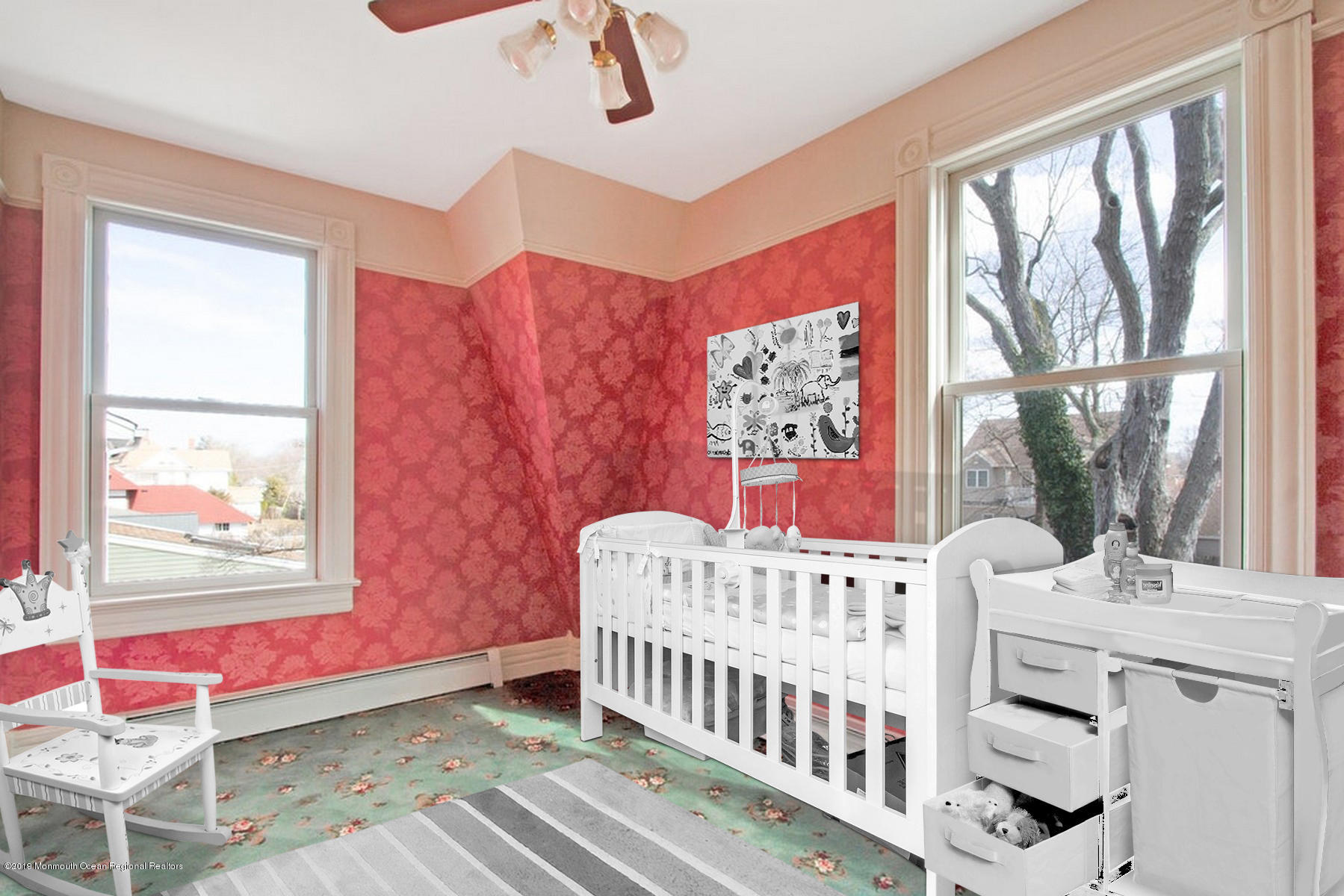 266 River Road Red Bank, NJ 07701 - Photo 23 of 37 staged bdrm (nursery)