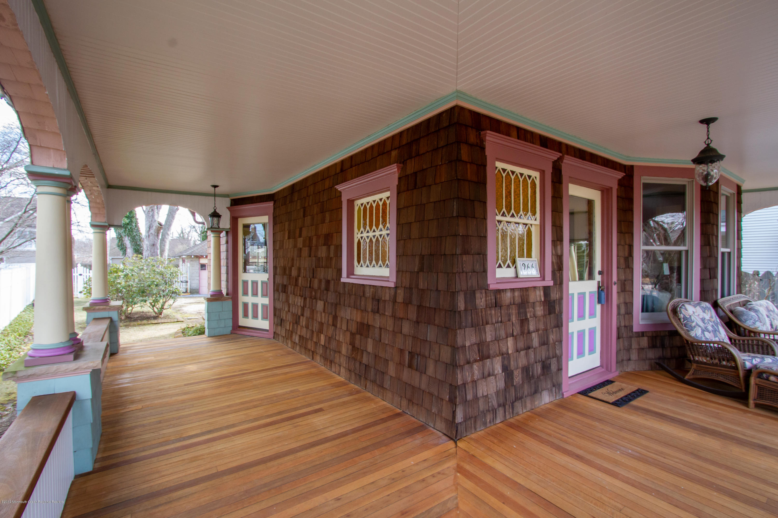 Mahogany Front Porch