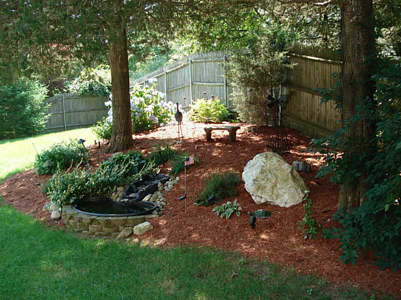 74 Scarborough Road Cumberland, RI 02864 - Photo 4 of 20 Yard/Garden. Garden in the fenced back yard.