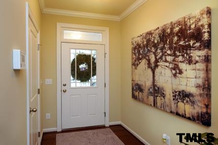 2430 Pecan Ridge Way Apex, NC 27502 - Photo 5 of 23 Beautiful foyer to greet you! Not actual home - photo is of model home.