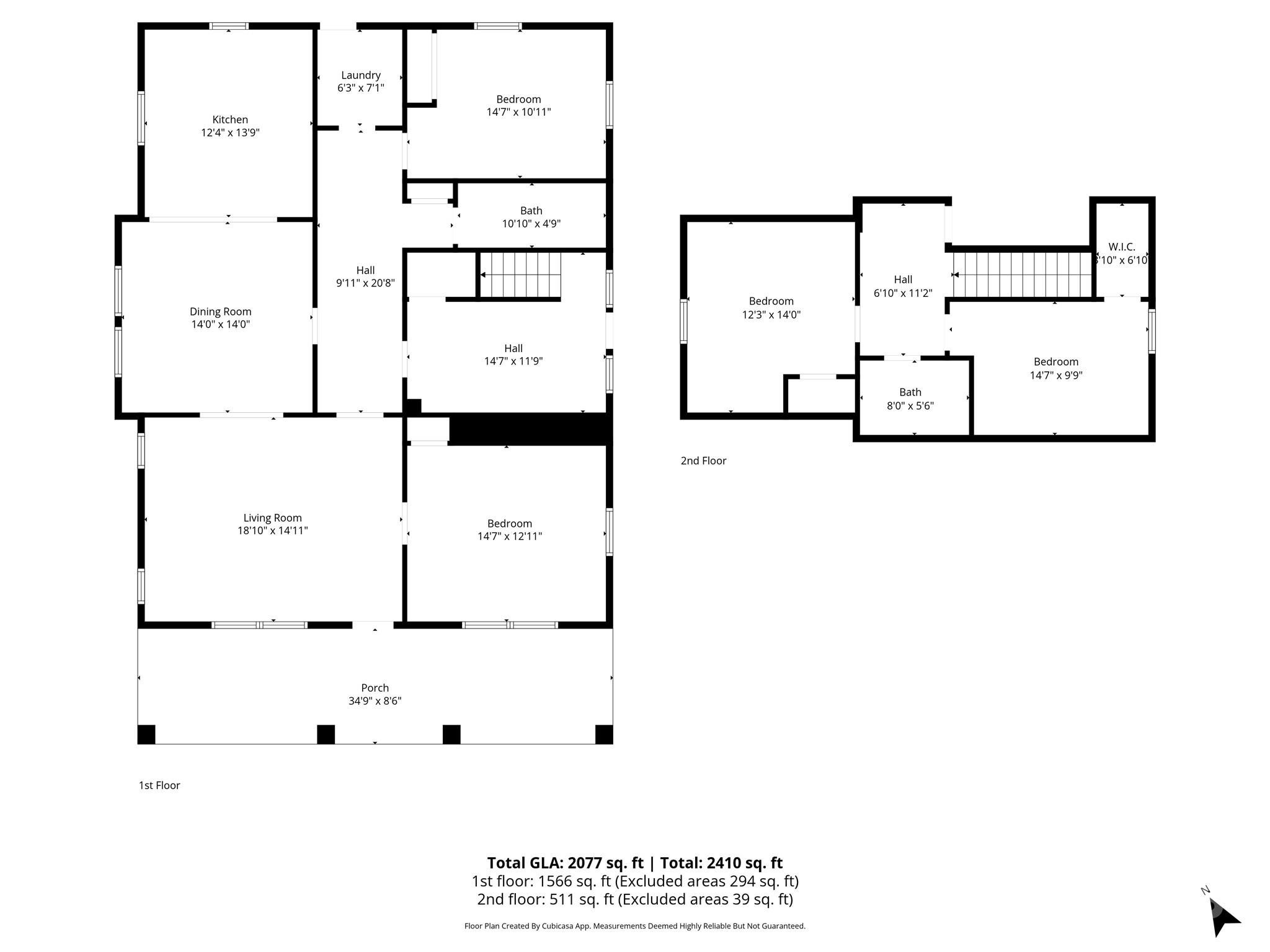 113 Marion Street Clover, SC 29710 - Photo 26 of 26 a picture of floor plan