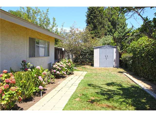 508 Warwick Avenue Cardiff, CA 92007 - Photo 7 of 25 Private fenced yard with shed in 2 BR
