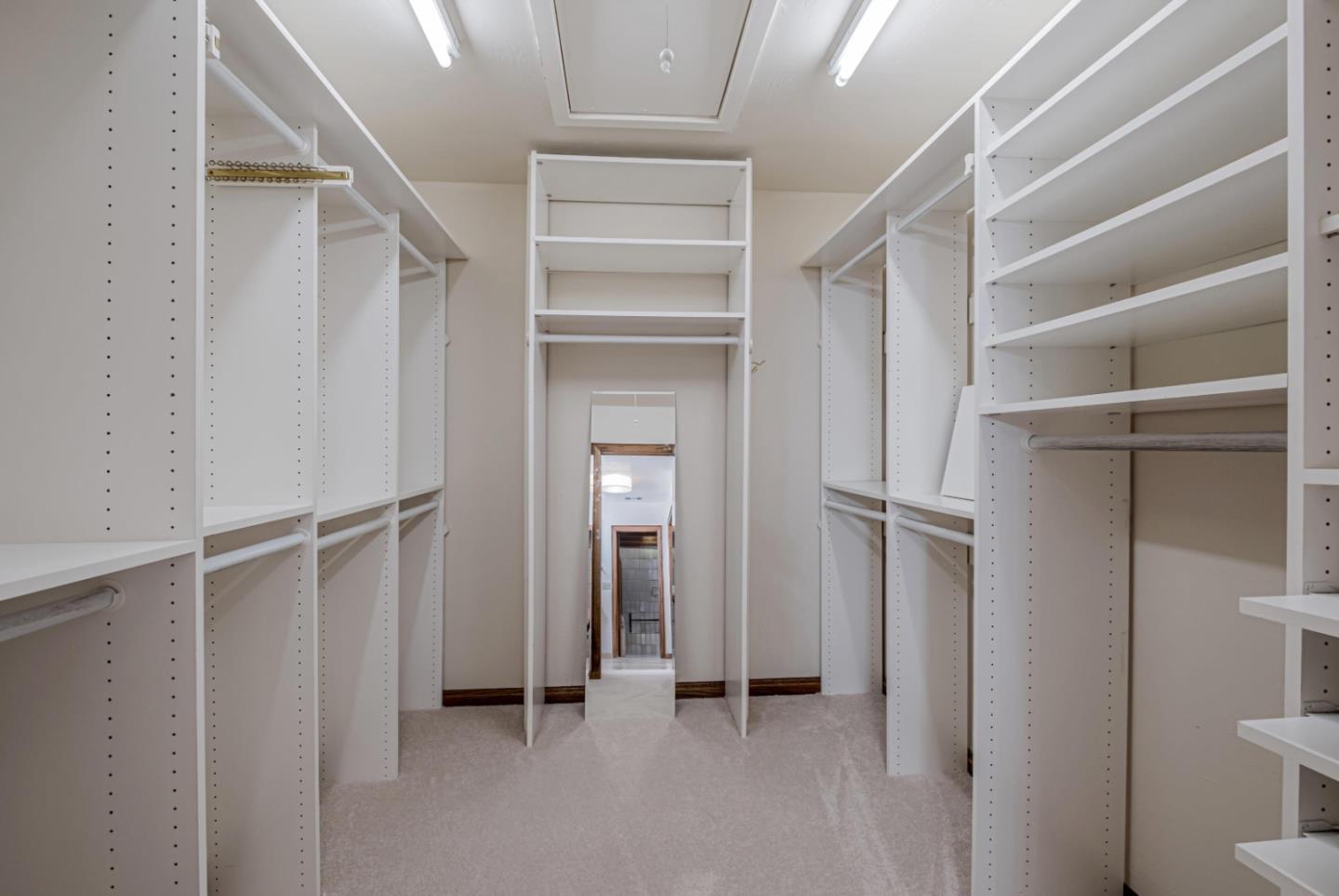 17070 Lon Road Los Gatos, CA 95033 - Photo 27 of 56 a view of an empty walk in closet