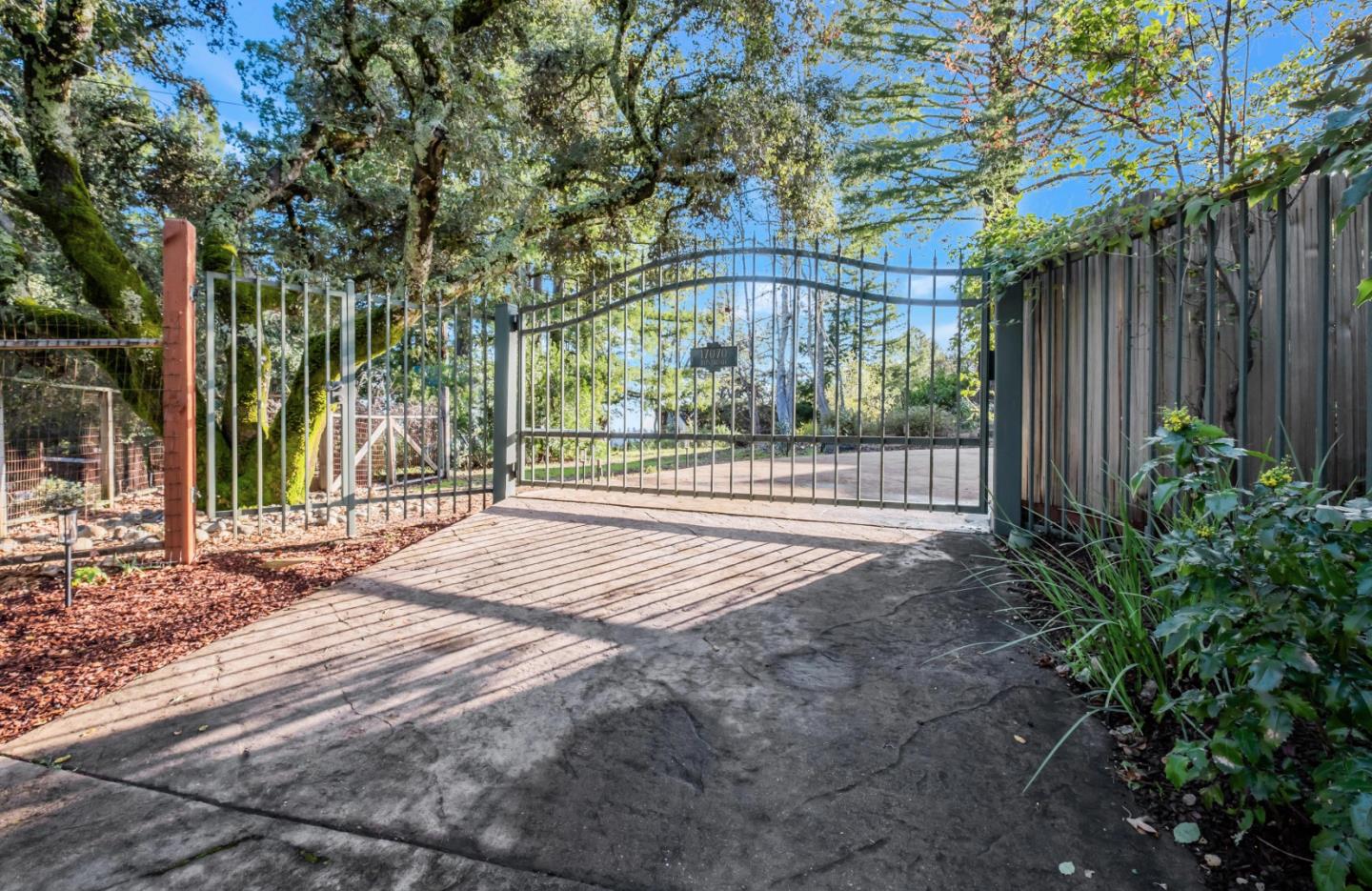 17070 Lon Road Los Gatos, CA 95033 - Photo 3 of 56 a view of a backyard of the house