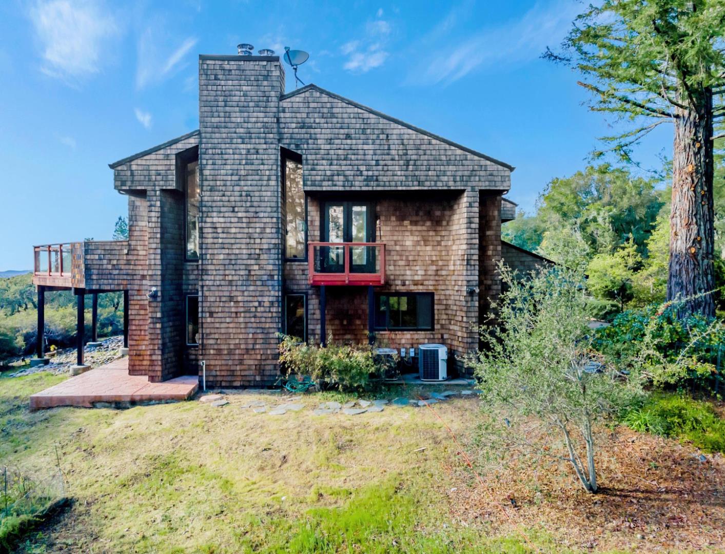 17070 Lon Road Los Gatos, CA 95033 - Photo 47 of 56 a front view of a house with a yard
