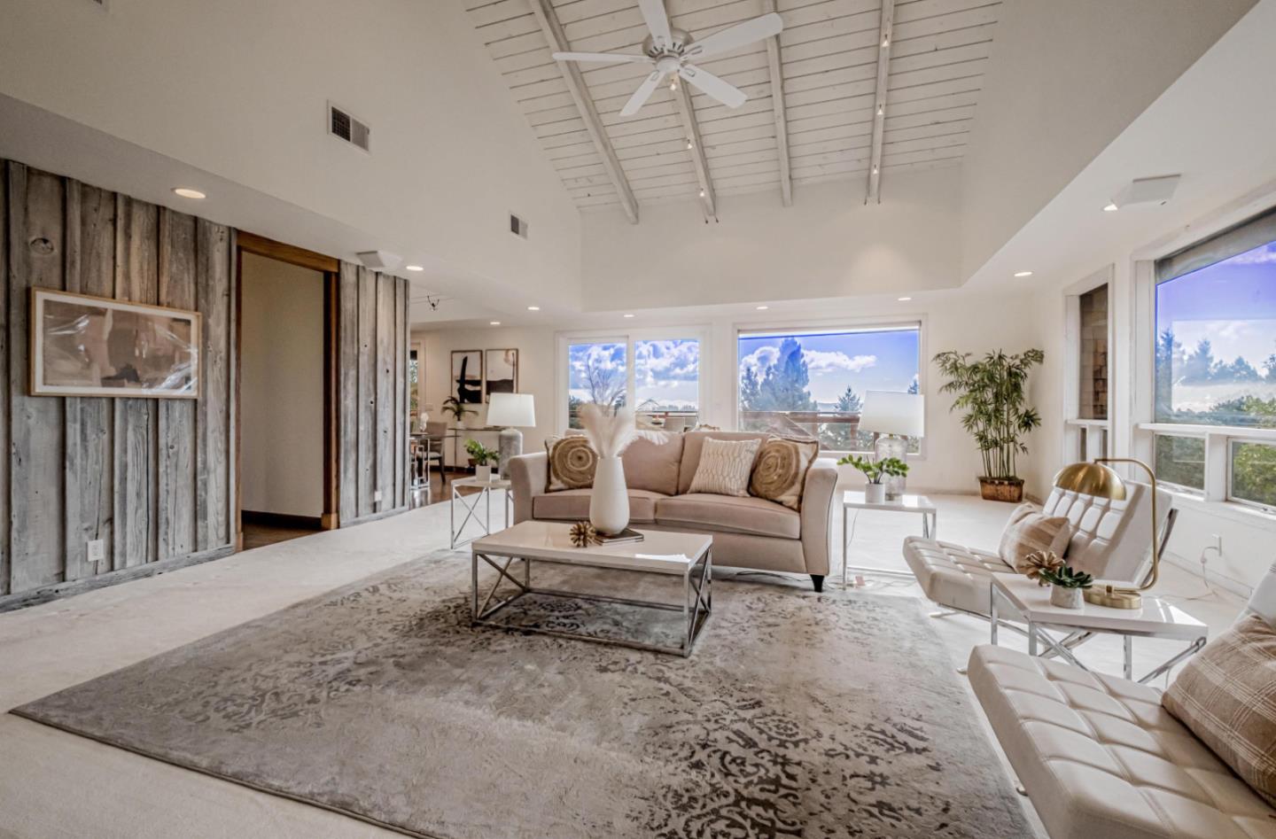 17070 Lon Road Los Gatos, CA 95033 - Photo 8 of 56 a living room with furniture and a rug