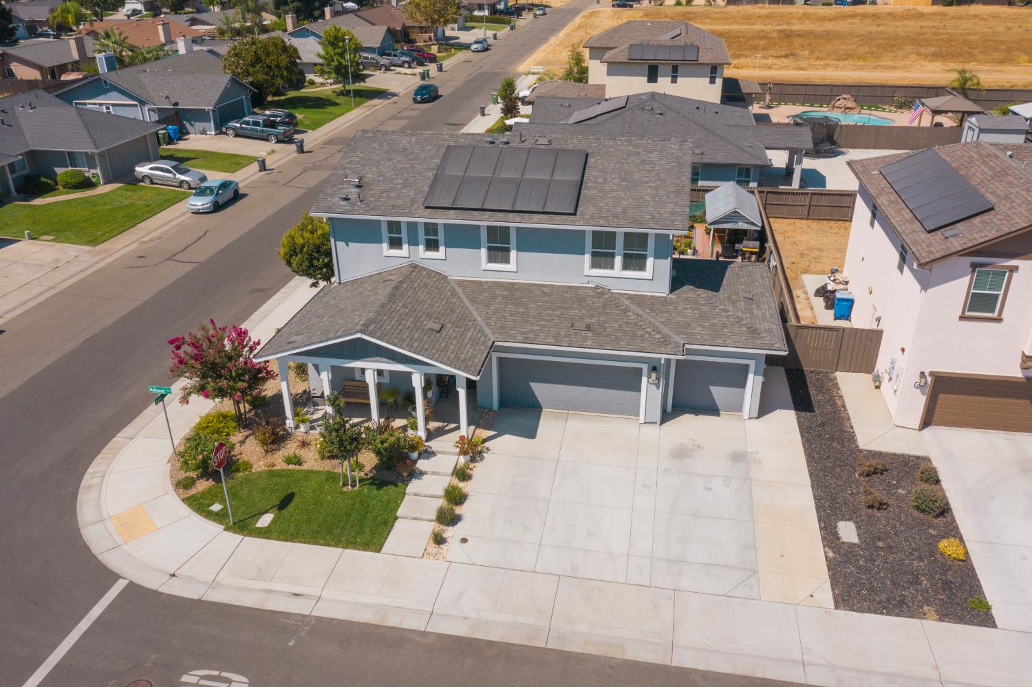 650 Nathaniel Avenue Galt, CA 95632 - Photo 44 of 46 an aerial view of a house