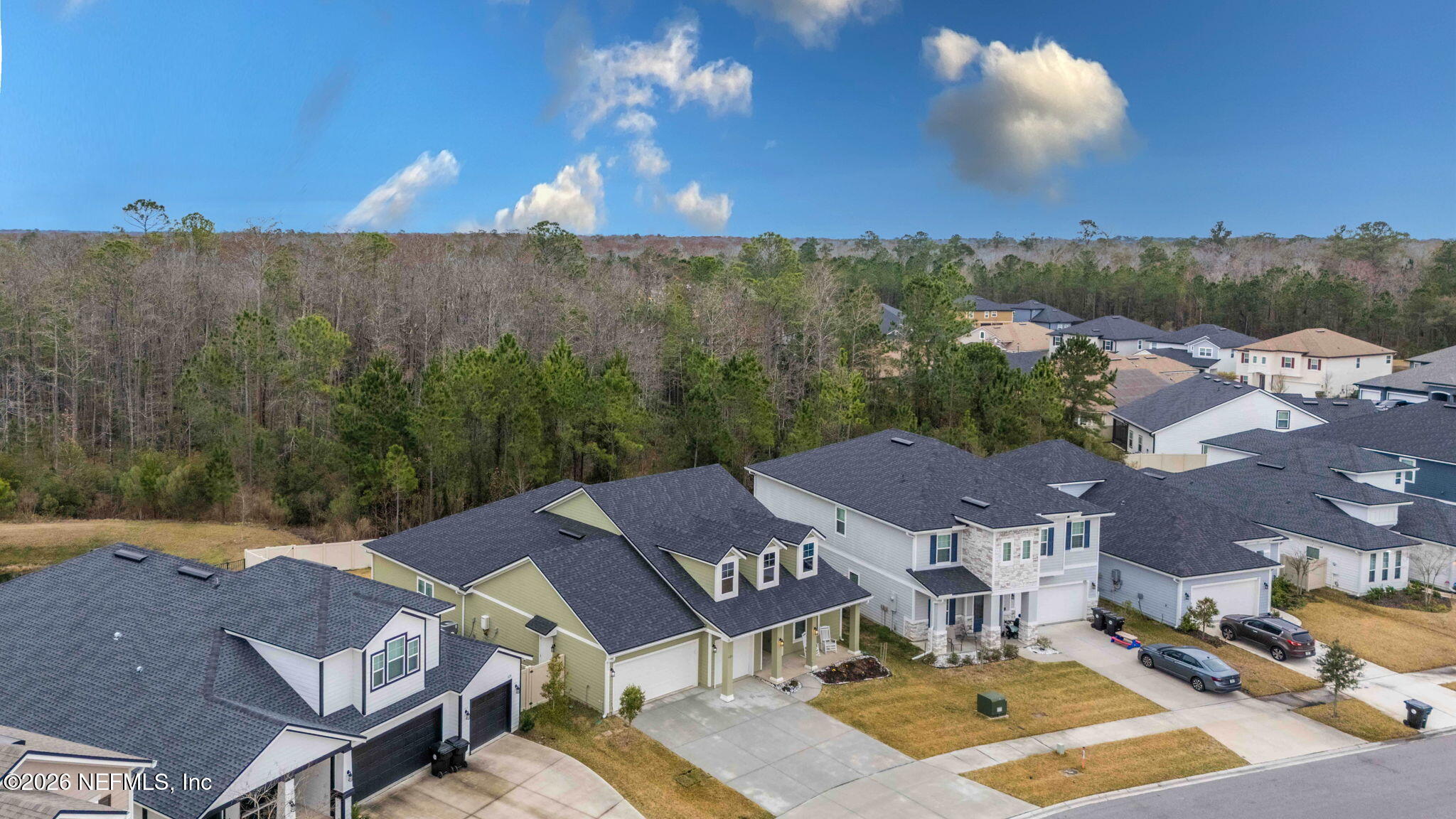 620 Ivory Palm Road Orange Park, FL 32073 - Photo 43 of 53 an aerial view of residential houses and outdoor space