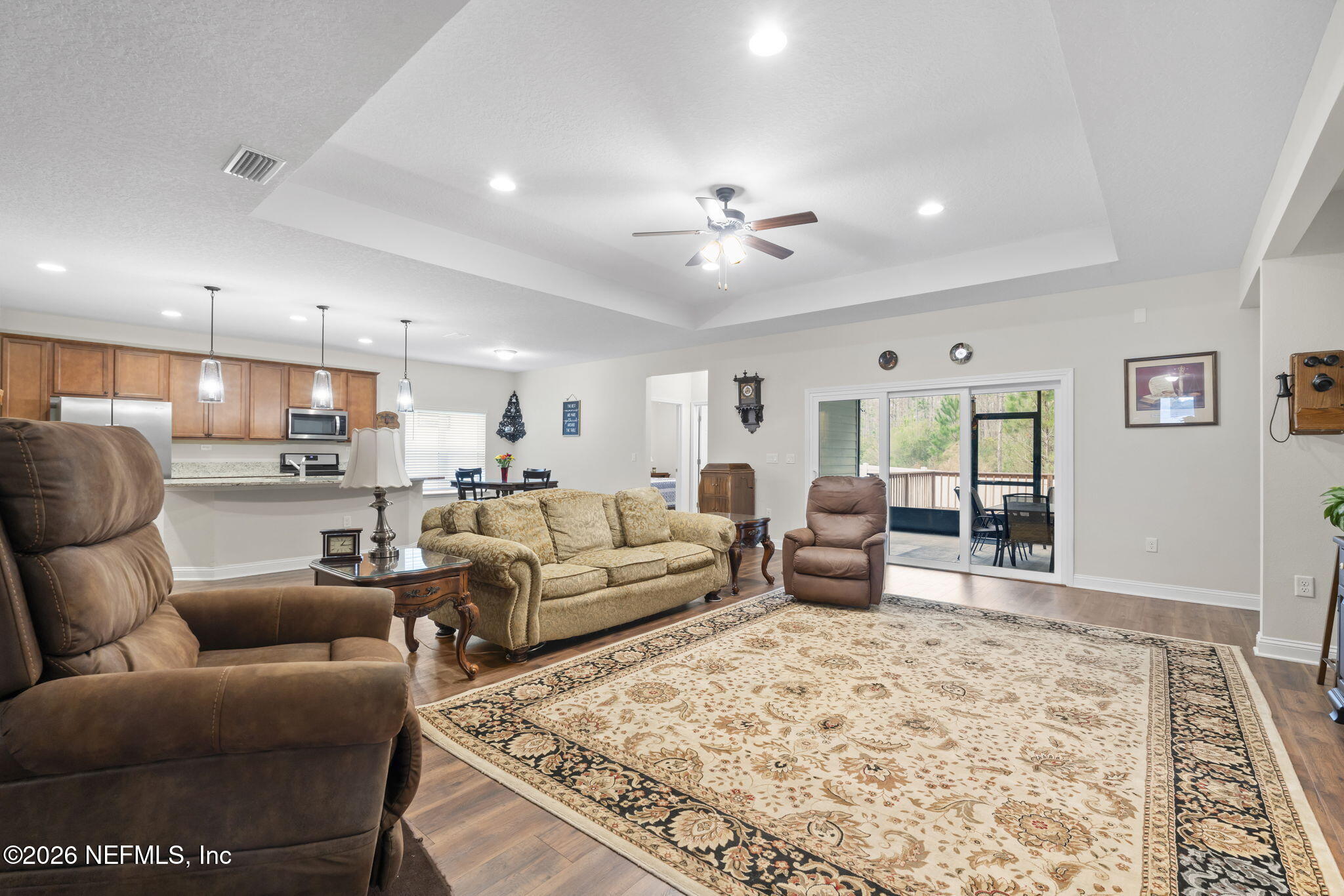 620 Ivory Palm Road Orange Park, FL 32073 - Photo 7 of 53 a living room with furniture and wooden floor