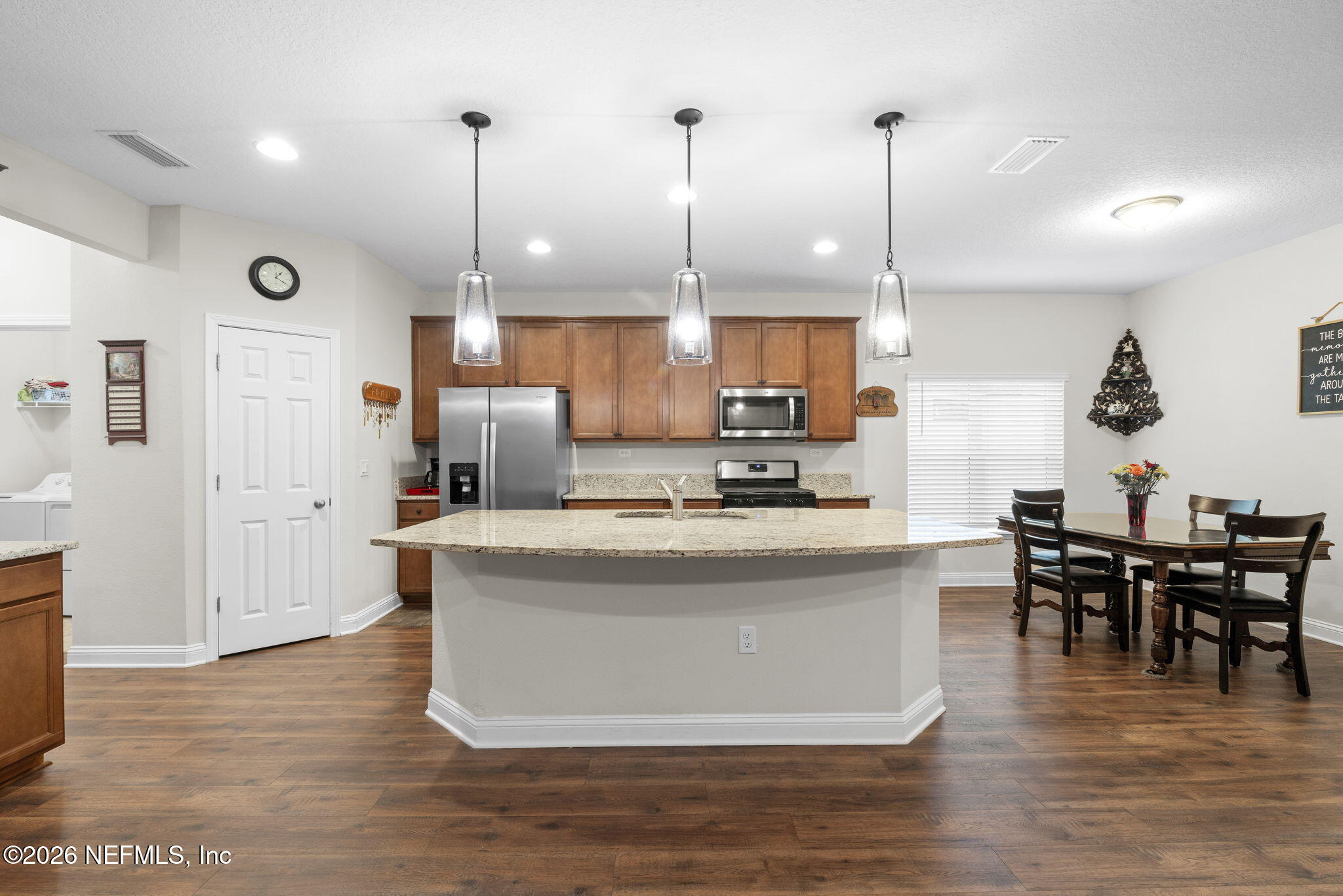 620 Ivory Palm Road Orange Park, FL 32073 - Photo 10 of 53 a view of kitchen with stainless steel appliances granite countertop stove top oven and cabinets